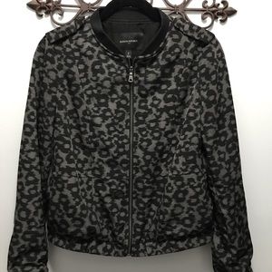 Banana Republic flyweight bomber style jacket